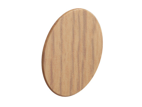 Cover Caps D18mm SA PolyV Oak Eff x36pc