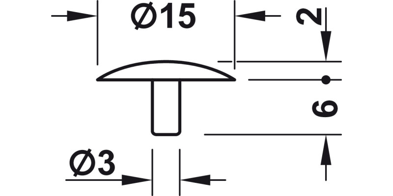 Cover Caps D12.5mm SW4 PF Pl Black