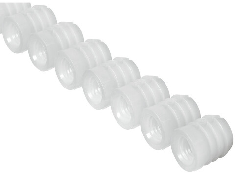 Glue-In Sleeve M6 D10x13mm Strip Plastic