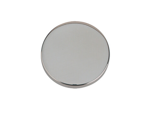 Escutcheons, Blank, &Oslash; 52 mm, Grade 316 Stainless Steel