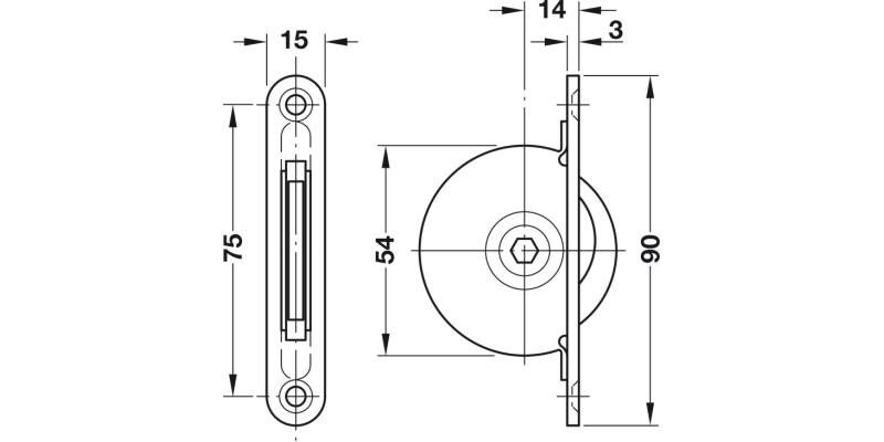 Giro Bolt-Lock St Galv