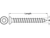 Spax® Frm/Anc Ful Csk TS30 D7.5x100mm Wrx