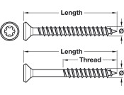 Spax® Scr Prt Csk TS20 D5.0x60mm Wrx 100