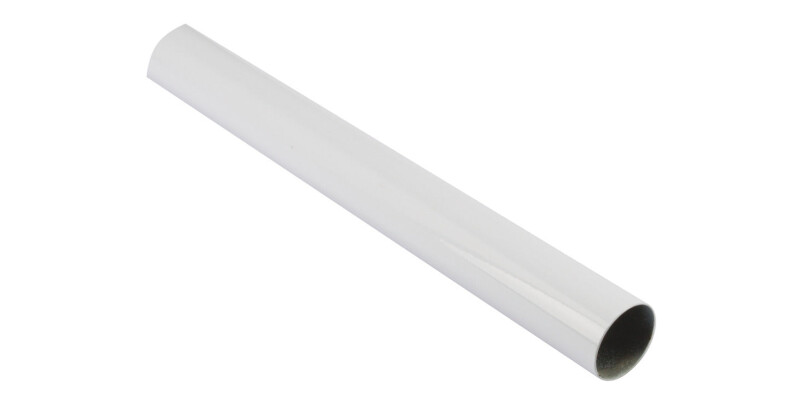 W/Robe Rail D19mm x 914mm White PC