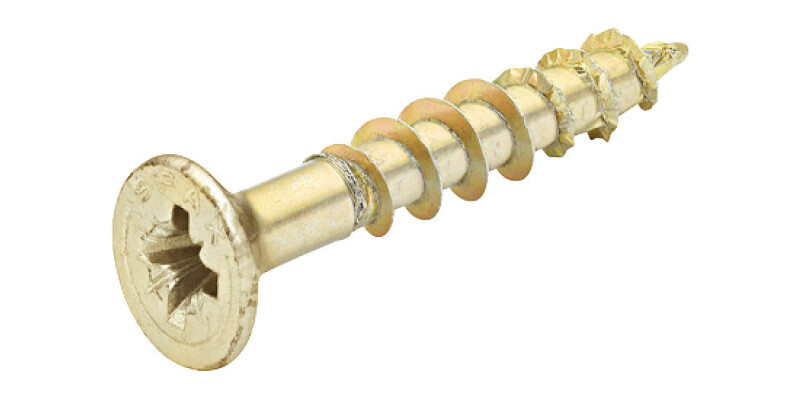 Spax® Scr Prt Csk PZ2 D5.0x90/60mm Ylx