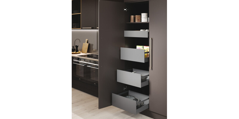 Grass Nova Pro Scala Stack Tower, Sets of Pan Drawers with Rectangular Rails