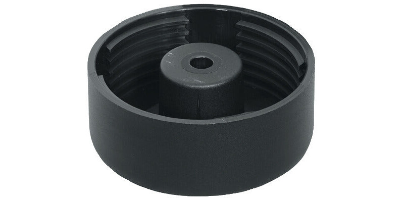 Furniture Glide D54x19mm Pl Blk