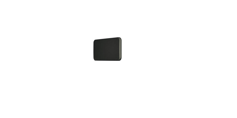 Kinvaro D-M Cover Cap 170x90mm Pl Blk