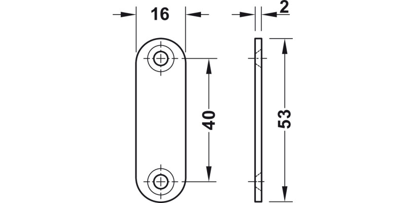 Magnetic Catch 4kg Screw ZA NP