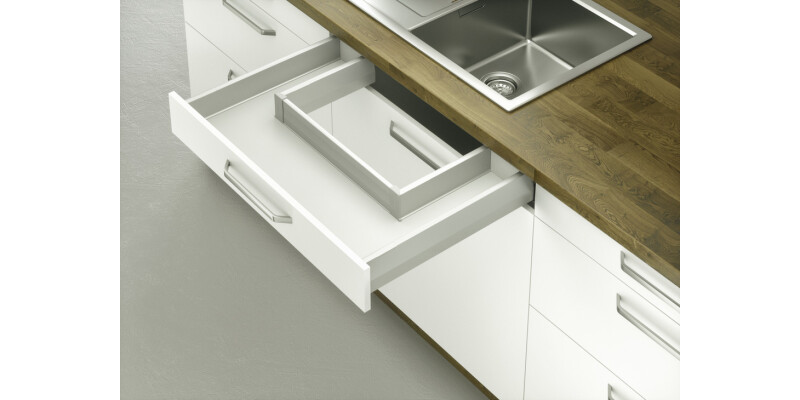 MX+ Drawer Sides 16/92/450mm Gry 6pr