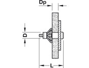Fischer HM6 Metal Cavity Fixing D10x65mm