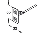 Ropox Spare Control Switch w 1.6m Cable