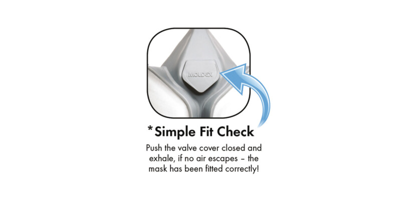 Moldex 5430 Comp Mask w ABEK1 P3R Filter