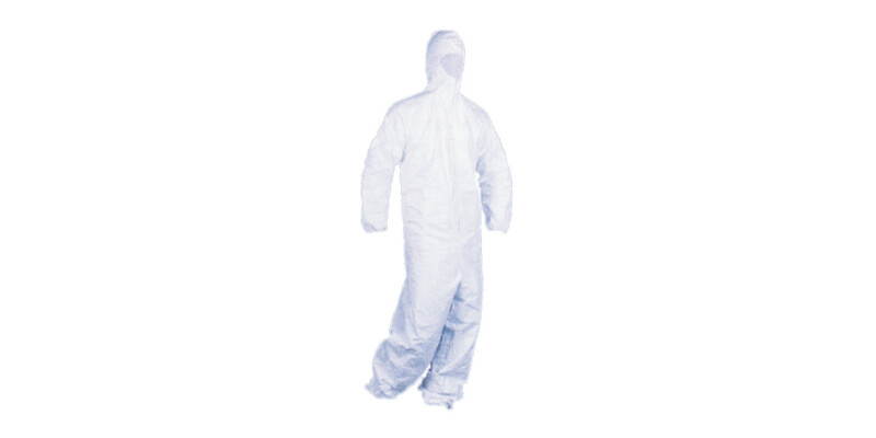 Disposable Boiler Suit Tyvek Size L