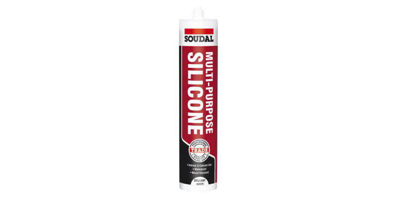 Multi-Purpose Sealant, Tube 270 ml, Soudal Silicone