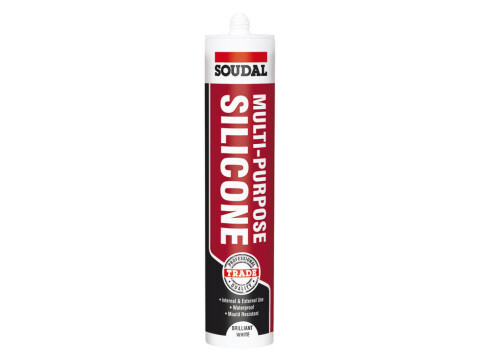 Multi-Purpose Sealant, Tube 270 ml, Soudal Silicone