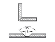 Trend 45D V Groove Cutter