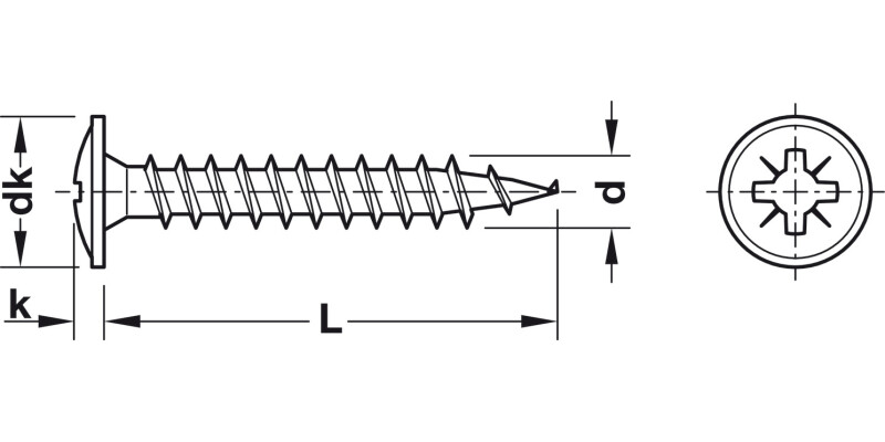 Hospa Scr Ful Flat PZ3 D4.0x35mm Glv