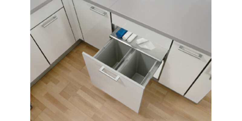 VS Envi Space Pro Bin 600mm 2x28L