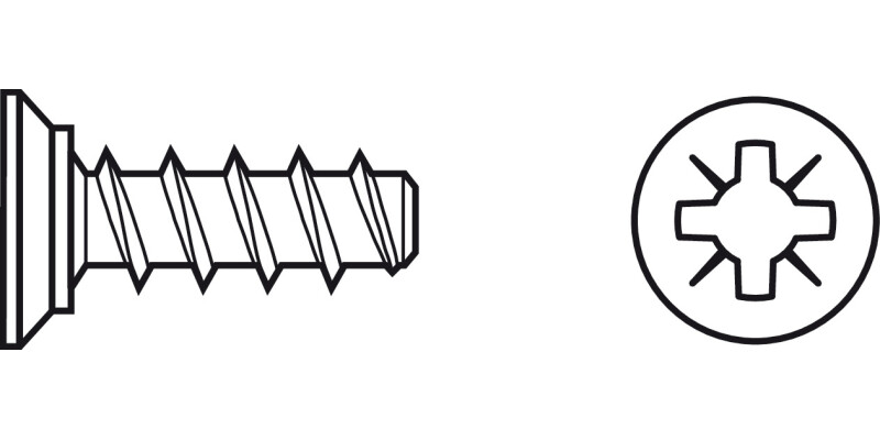 Varianta Scr Ful Csk PZ2 D3.0x10.5mm SNP