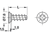 Varianta Scr Ful Csk PZ2 D3.0x10.5mm SNP