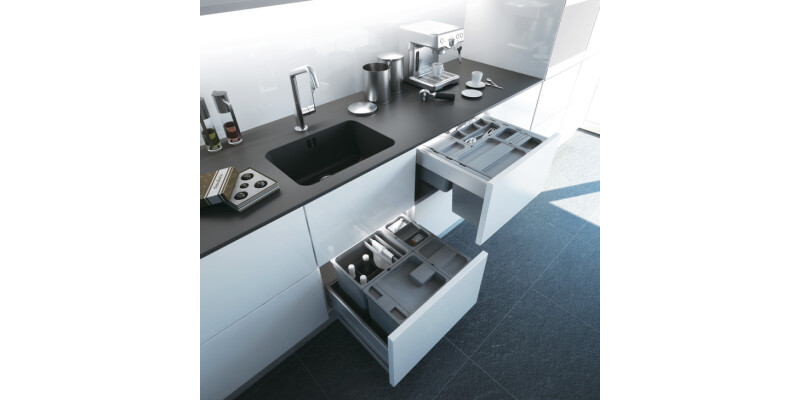 One2Five Ind Bin Lid 17+26+32L Pl Grey