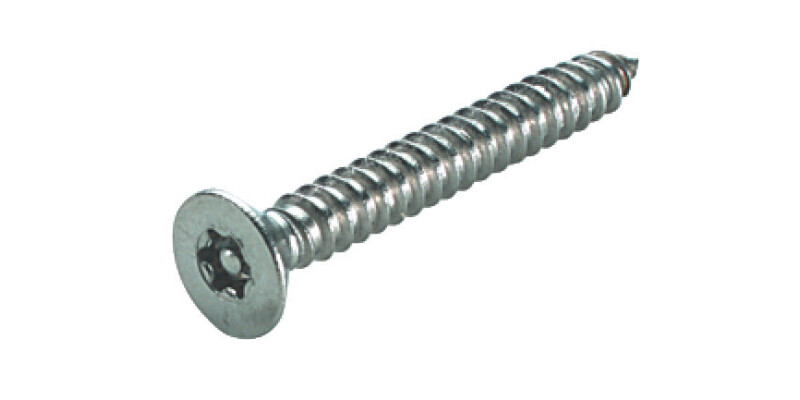 Security Screw, Countersunk, 6-Lobe/Resistorex, Hafren Fasteners