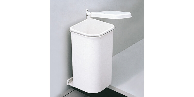 Pico Vanity Waste Bin 5L Pl White