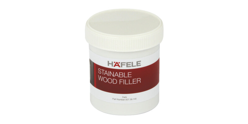 Wood Filler, Stainable, 1 Part, Tub Size 250 ml, H&auml;fele