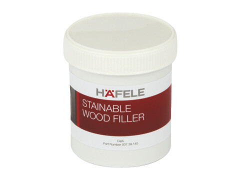 Wood Filler, Stainable, 1 Part, Tub Size 250 ml, H&auml;fele