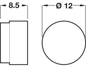 Elite Magnetic Catch South Push Neo Nkl