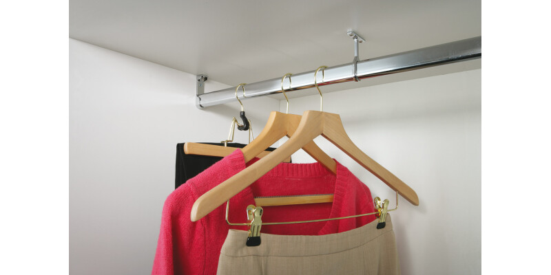 W/Robe Rail (Oval) Large Set 1.8m PC