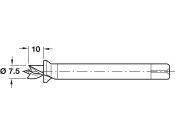 Shelf Support D7.5mm Drill Bit