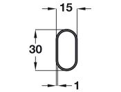 W/Robe Rail 90D 825x825mm SCP