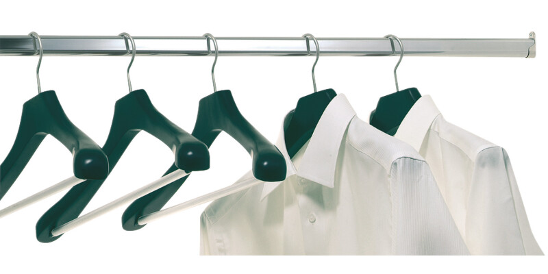 W/Robe Rail (Oval) 30x15x1.5mm x2.5m PC