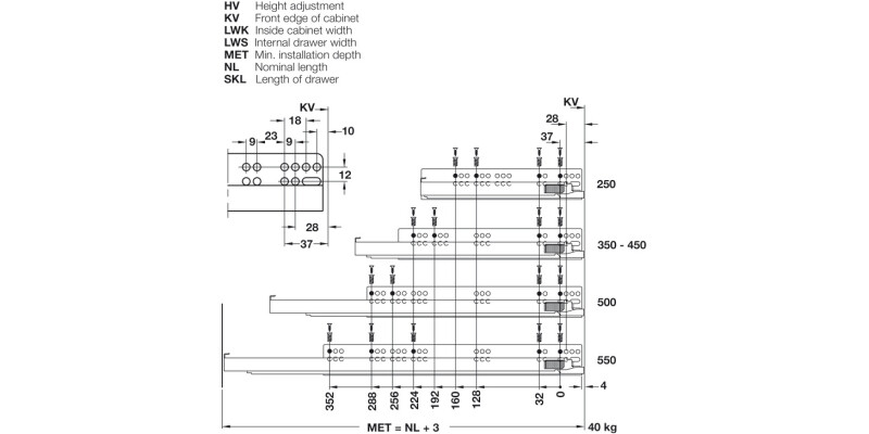 Dynapro Tipmatic Full 40kg 400mm SZP