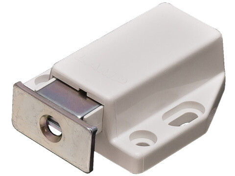 Magnetic Pressure Catch, Pull (approx) 1.4 kg, ABS Plastic, with Extra Long Thro