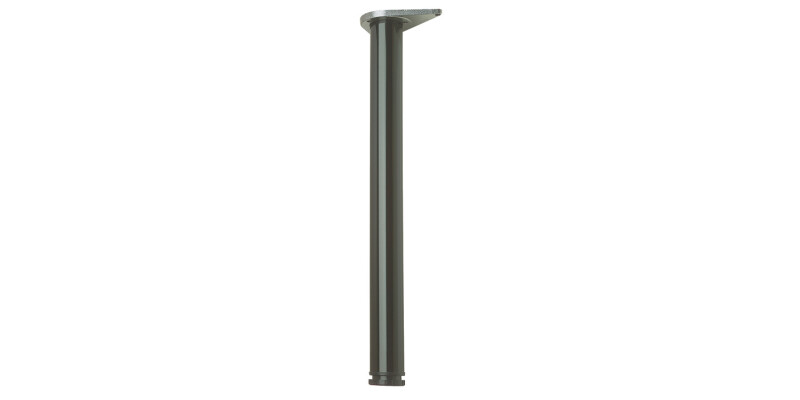 Leg w Adj D60x438mm Tub St PCP