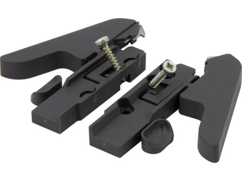 Marc Bracket Set Screwfix/Clip Pl Blk
