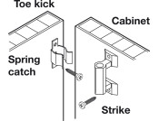 Spring Catch+Counterpiece St/Nyl