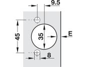 Red Jig Supplement-Hinge D3545/9.5mm