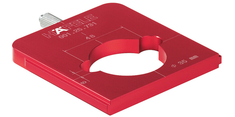 Red Jig Drill Guide-Hinge D3548/6.0mm