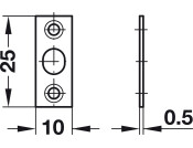 Ball Catch 9.5mm Steel BP