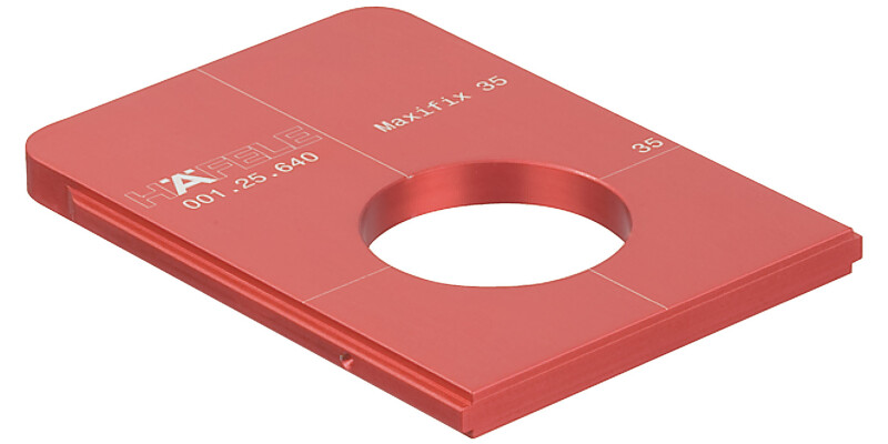 Red Jig Drill Guide Minifix 12/15