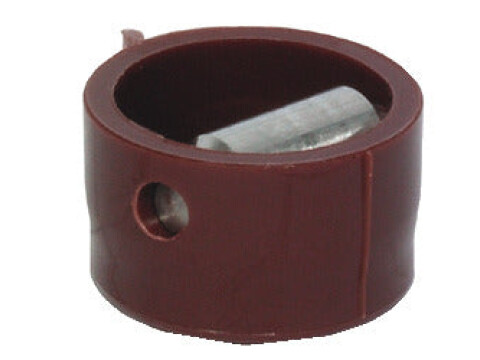 Base Catch w Roller D18mm Pl White