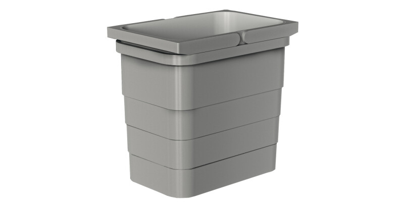 One2Four Waste Bin Container 5.5L Grey