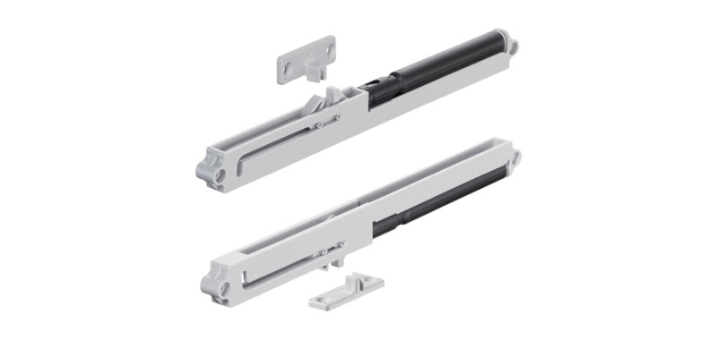 Smuso Soft/Self Close Mech-Wood Gry/Blk