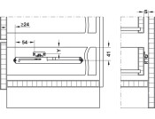 Smuso Soft/Self Close Mech-Wood Gry/Blk