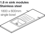 Maia Lava 1.8mx28mm Sml SS 1.0B