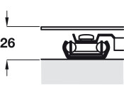 Extending TV Turntable Sgl Ext 70kg